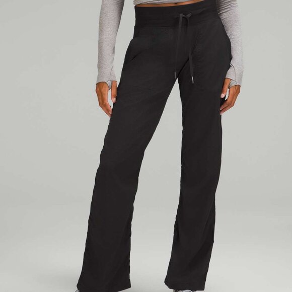 Lululemon Dance Studio Mid-Rise Full Length Pant Black Size 4 - Picture 1 of 6